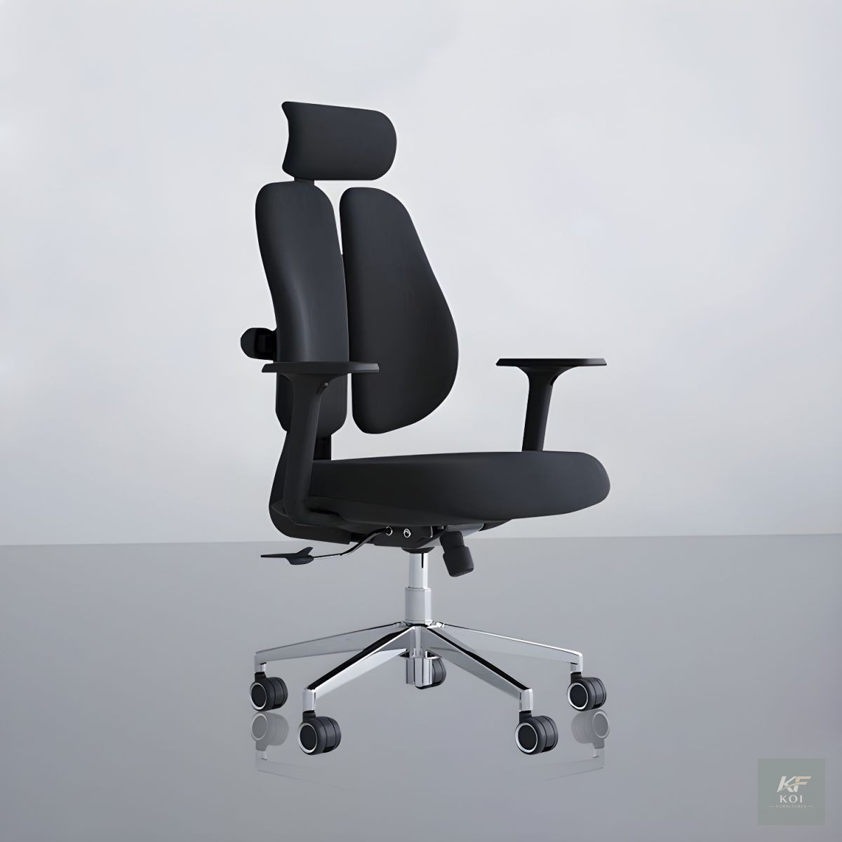 Black Dual Back Orthopedic Office Chair for sale in Nairobi, Black Dual Back Orthopedic Office Chair for sale in Embakasi, Black Dual Back Orthopedic Office Chair for sale in Westlands, Black Dual Bac