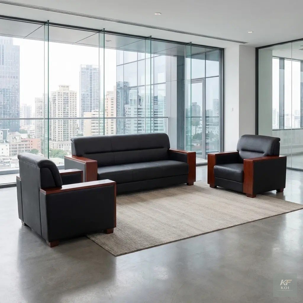 Five Seaters Premium Executive Office Sofa Set