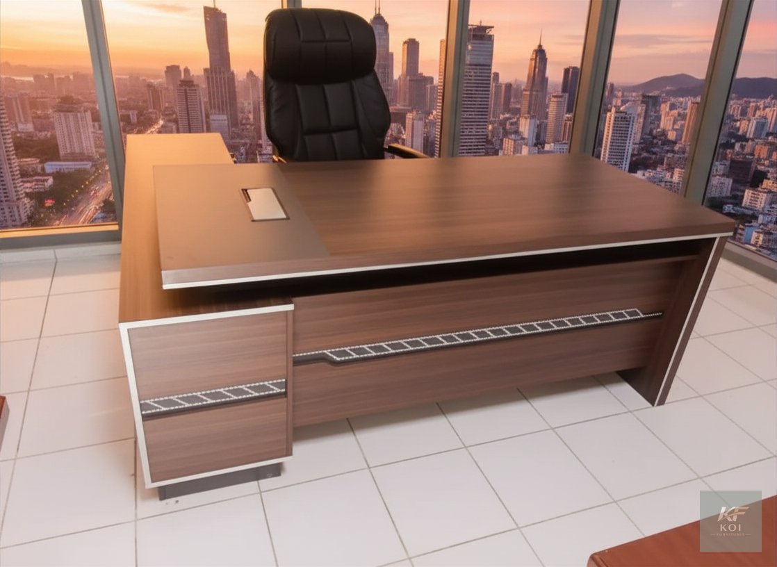 KF12002D 1.8M L-shaped desk Nairobi CBD, executive L-shaped desk Westlands Nairobi, corner office desk Kilimani Nairobi, modern L-shaped desk Upper Hill Nairobi, office workstation Lavington Nairobi,
