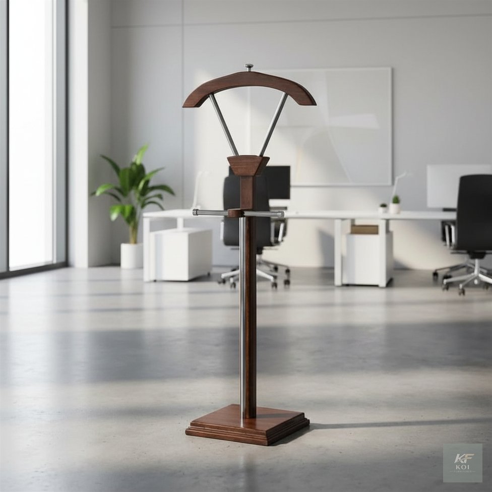 KF1200C Mahogany Coat Hanger