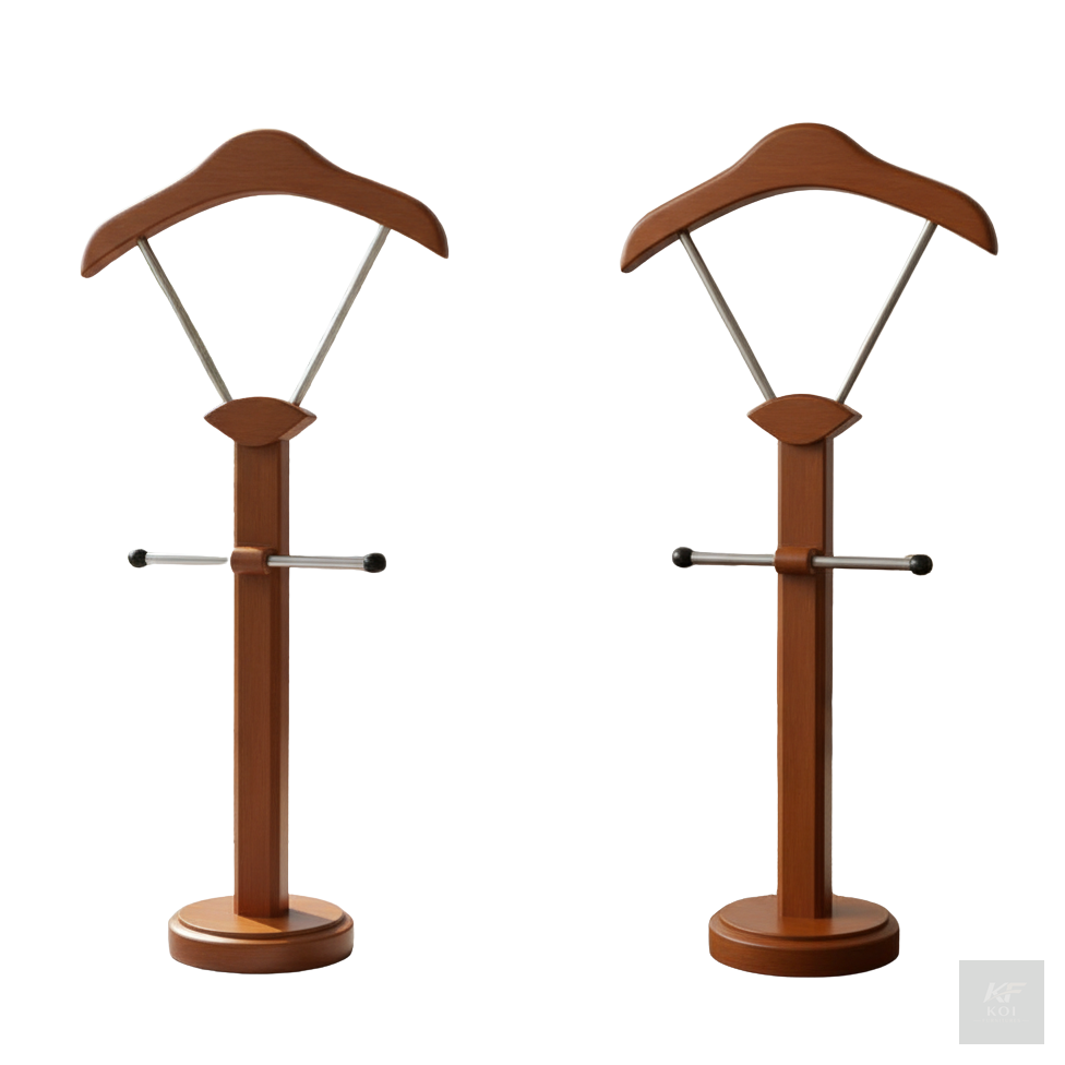 KF1200C Mahogany Coat Hanger 2