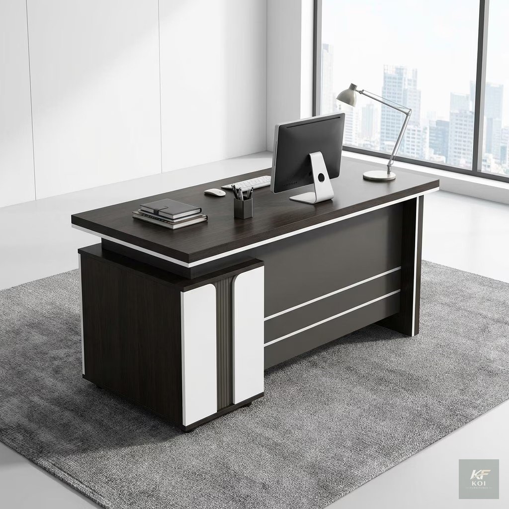 1.2M Modern Wooden Advanced Office Desk, 1.2M office desk, modern wooden office desk, advanced office desk, executive office desk, office desk, modern office desk, wooden office table, office workstat
