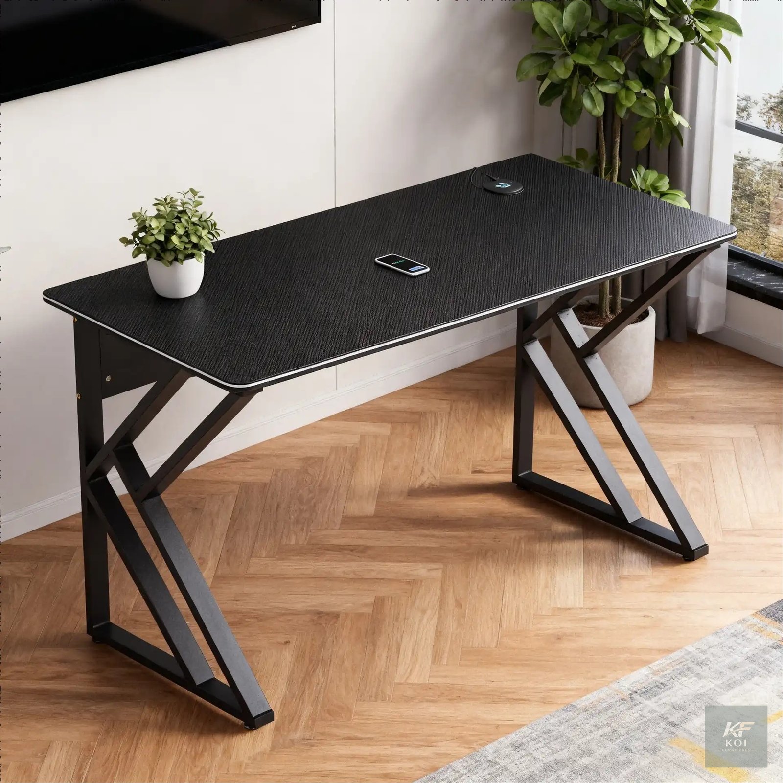 1.2M black gaming desk, black gaming desk, 1.2M gaming desk, gaming computer desk, gamer desk, RGB gaming desk, PC gaming desk, gaming workstation, gaming table, computer gaming table, home office gam