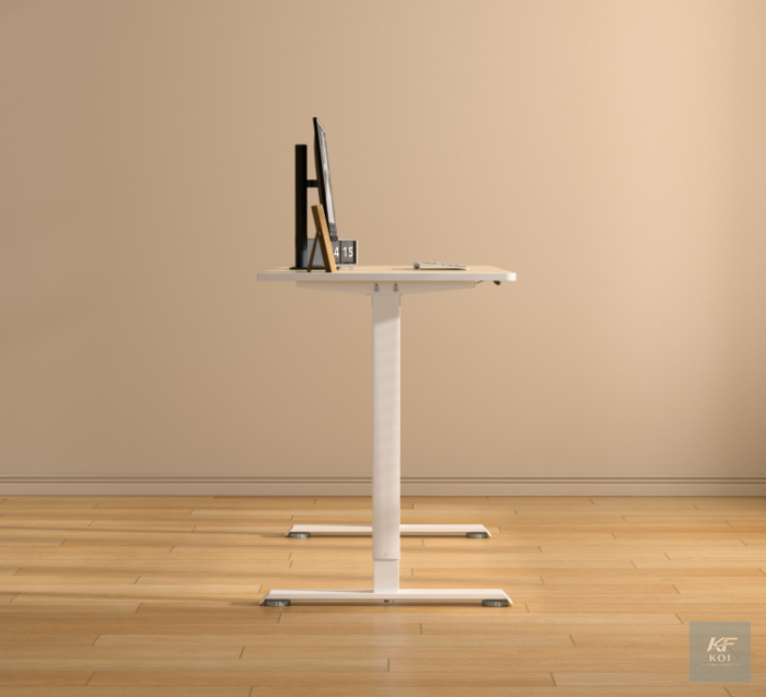 1.4M modern standing desk, 1.4M standing desk, modern standing desk, height adjustable standing desk, electric standing desk, sit-stand desk, adjustable office desk, standing office desk, ergonomic st
