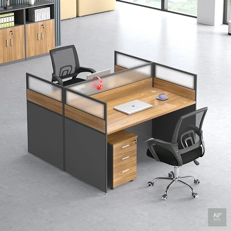 2-way modular office workstation, 2 person office workstation, two-way office workstation, modular office workstation, 2-seater office workstation, shared office workstation, office workstation desk,