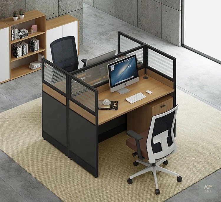 2-way modular office workstation, 2 person office workstation, two-way office workstation, modular office workstation, 2-seater office workstation, shared office workstation, office workstation desk,