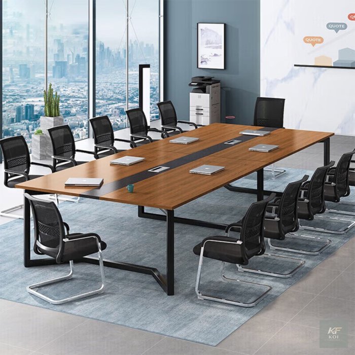 2.4M modern office boardroom table, 2.4M boardroom table, modern boardroom table, office boardroom table, conference room table, modern conference table, executive boardroom table, office meeting tabl