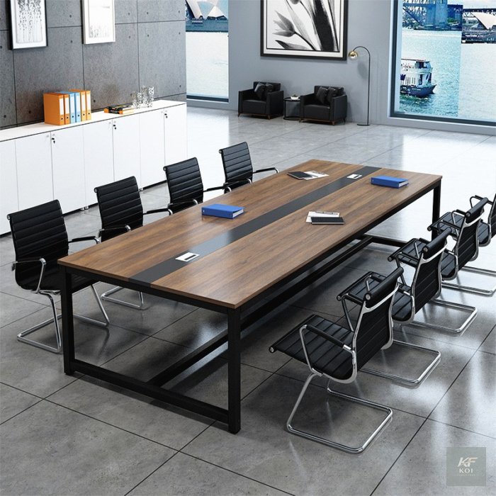 2.4M modern office boardroom table, 2.4M boardroom table, modern boardroom table, office boardroom table, conference room table, modern conference table, executive boardroom table, office meeting tabl