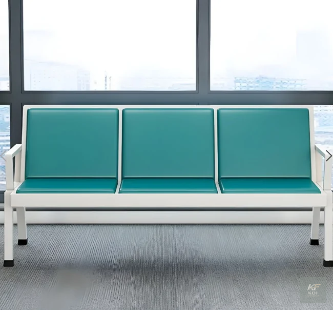 3-seater office reception bench, 3-seater reception bench, office reception bench, reception waiting bench, office waiting bench, reception seating, waiting room bench, lobby bench, office lobby seati
