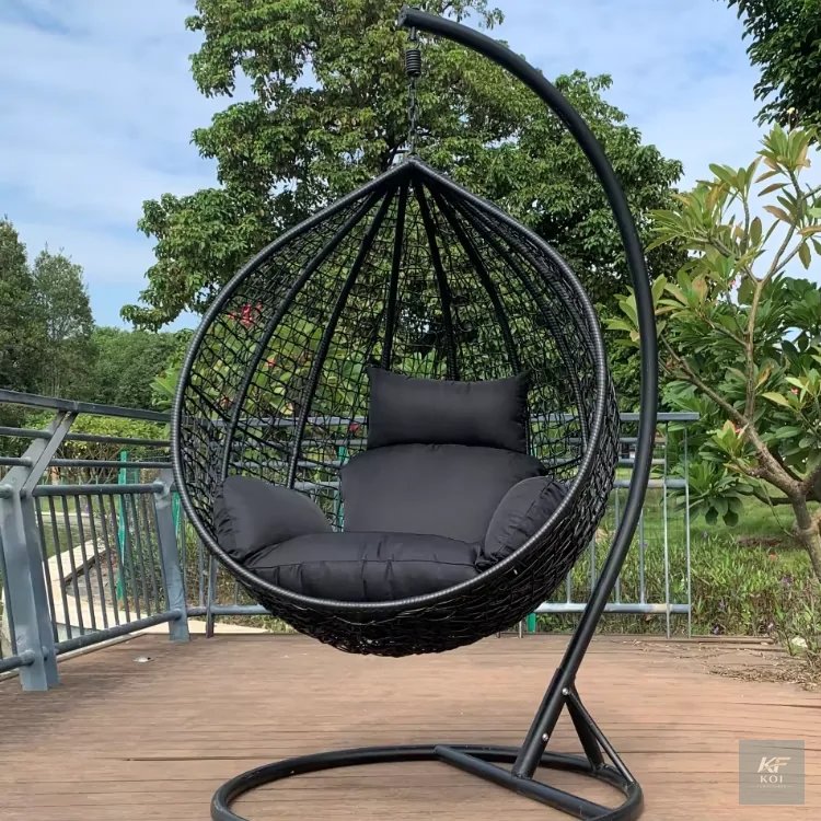 Balcony Swing Outdoor Rattan Tree, balcony swing chair, outdoor rattan swing chair, rattan tree swing, hanging rattan chair, rattan egg chair, outdoor hanging chair, balcony hanging chair, garden swin
