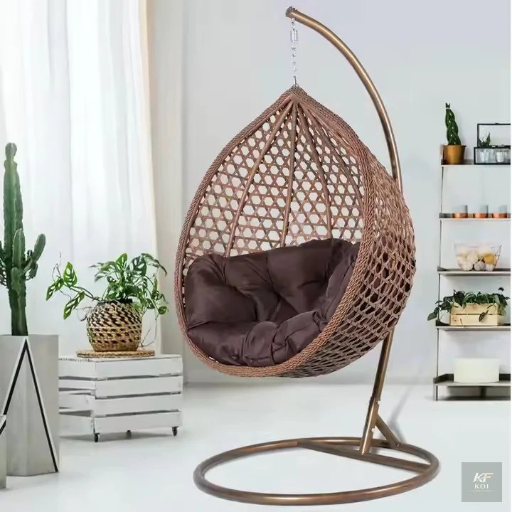 Balcony Swing Outdoor Rattan Tree, balcony swing chair, outdoor rattan swing chair, rattan tree swing, hanging rattan chair, rattan egg chair, outdoor hanging chair, balcony hanging chair, garden swin