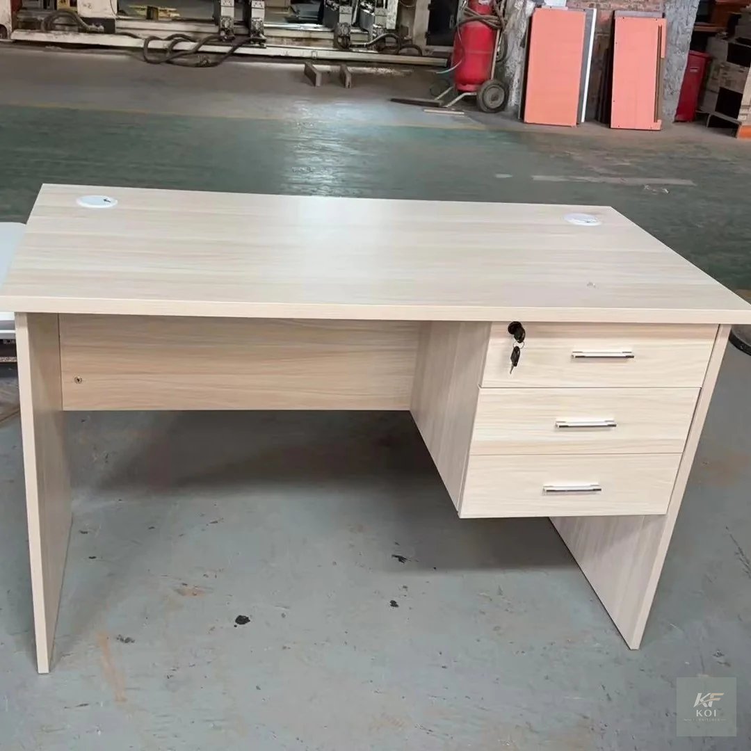 Custom Study Desk With 3-Drawers, custom study desk, study desk with 3 drawers, 3-drawer study desk, wooden study desk, home office study desk, office study table, computer desk, writing desk, student