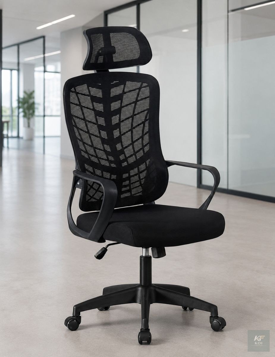 Ergonomic High Back Mesh Office Chair, high back mesh office chair, ergonomic mesh office chair, ergonomic office chair, mesh office chair, high-back office chair, breathable mesh office chair, execut