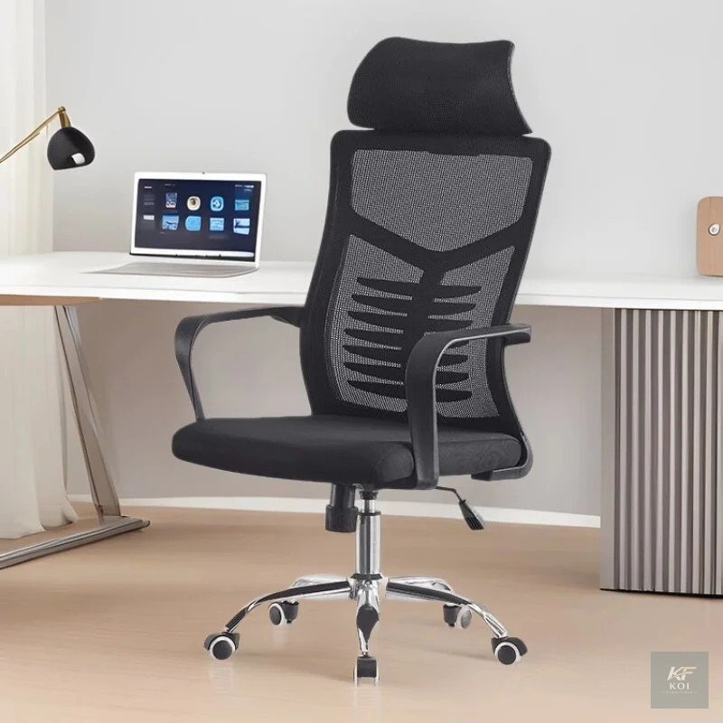Ergonomic Mesh Office Chair With Headrest, ergonomic mesh office chair, mesh office chair with headrest, office chair with headrest, ergonomic office chair, breathable mesh office chair, high-back mes