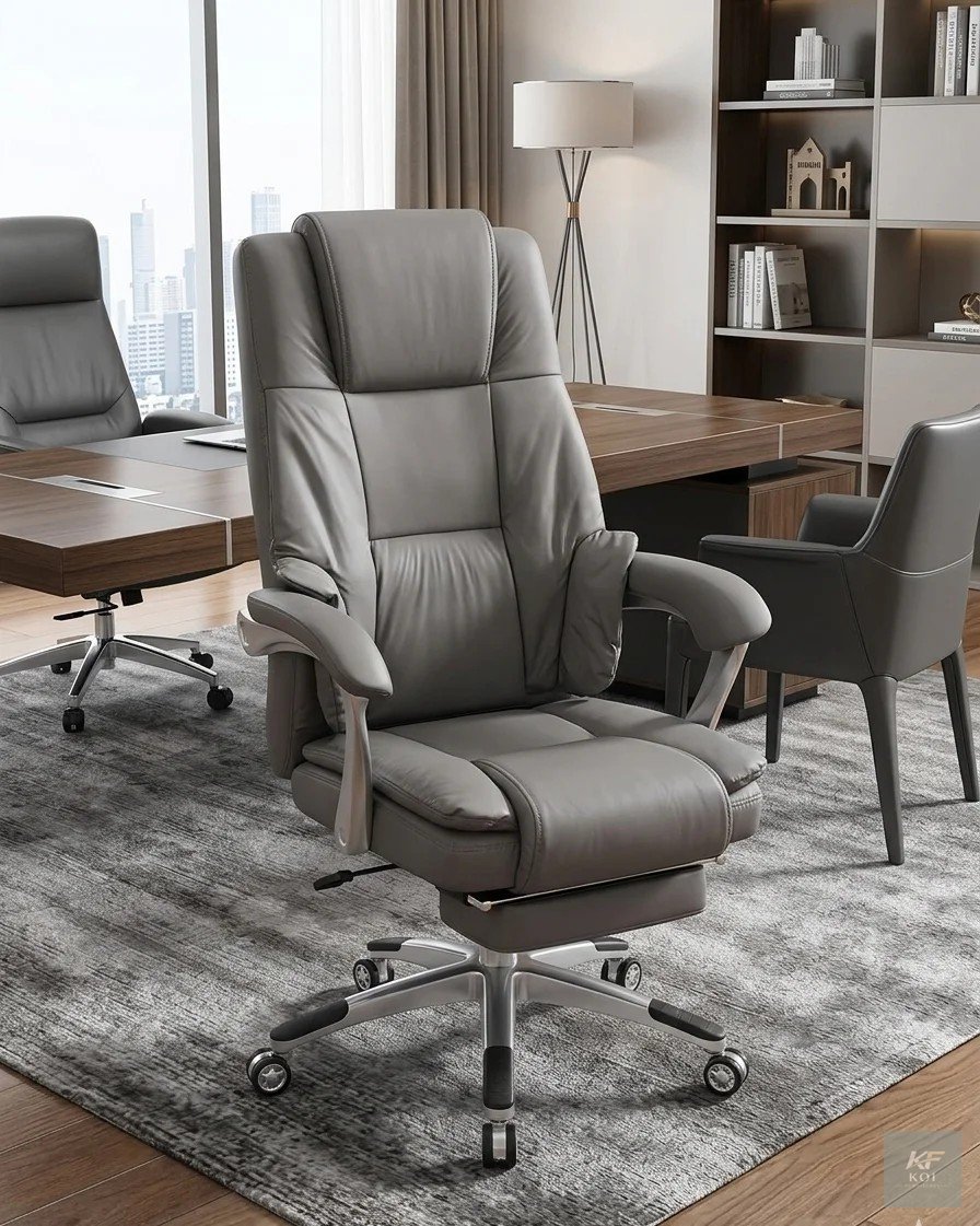 Faux Leather Office Chair, faux leather office chair, PU leather office chair, synthetic leather office chair, ergonomic office chair, executive office chair, office desk chair, computer office chair,