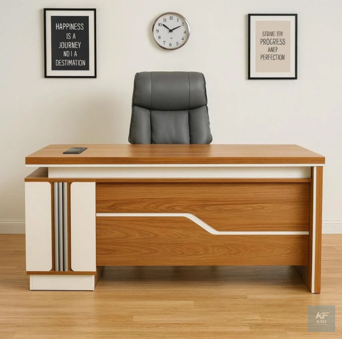 KF03 1.8M Imported Executive Office Desk, 1.8M imported executive office desk, imported executive desk, executive office desk, modern executive office desk, luxury office desk, premium executive desk,