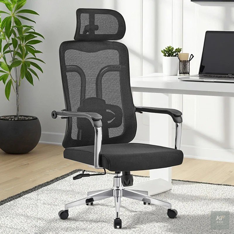 KF1P2 Black Ergonomic Office Chair, KF1P2 ergonomic office chair, KF1P2 office chair, black ergonomic office chair, ergonomic office chair, black office chair, executive office chair, task office chai