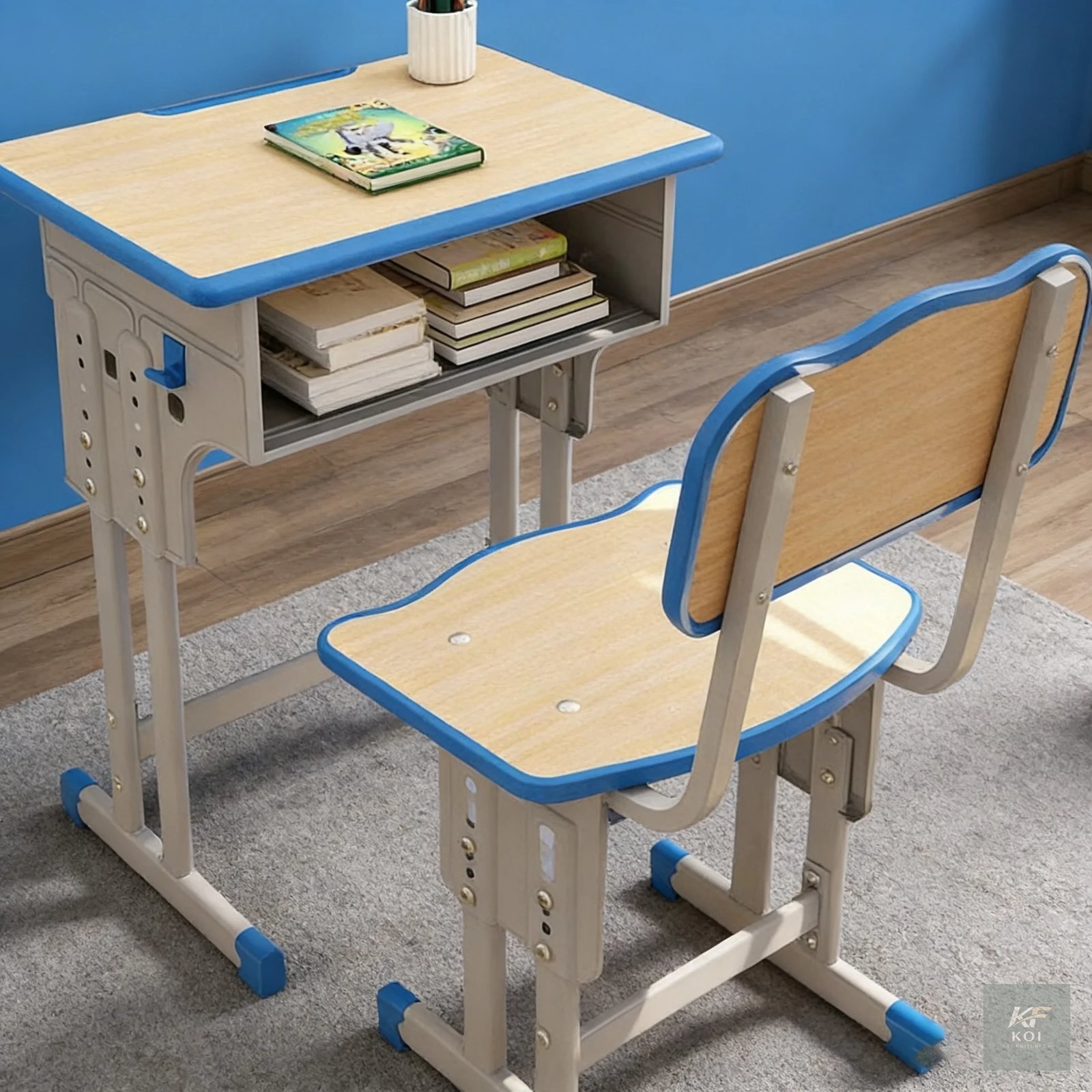 KF1 Glory Adjustable Kids Desk and Chair Set, KF1 Glory kids desk, adjustable kids desk and chair set, kids study desk and chair, ergonomic kids desk, children's study table, kids study chair, adjusta