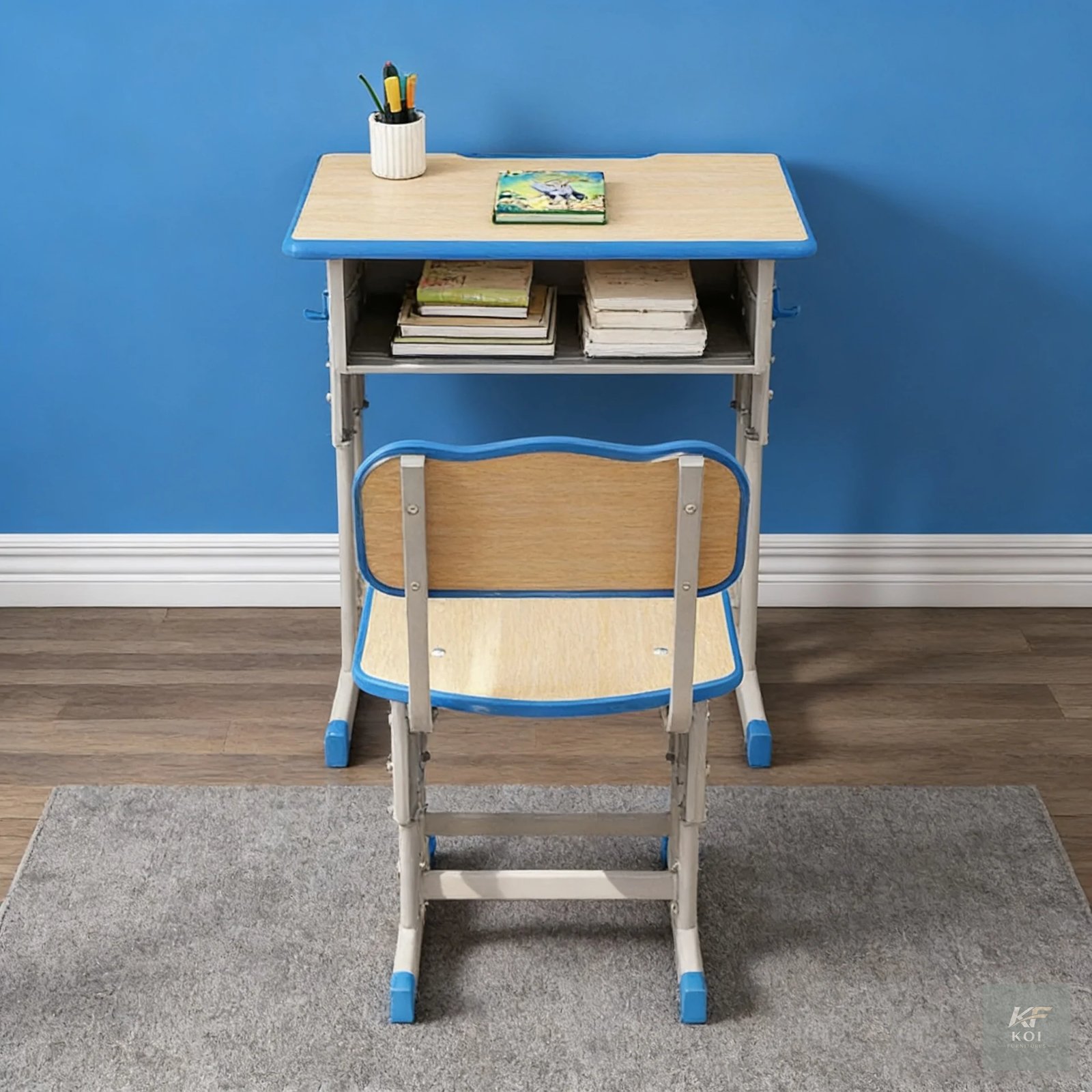 KF1 Glory Adjustable Kids Desk and Chair Set, KF1 Glory kids desk, adjustable kids desk and chair set, kids study desk and chair, ergonomic kids desk, children's study table, kids study chair, adjusta