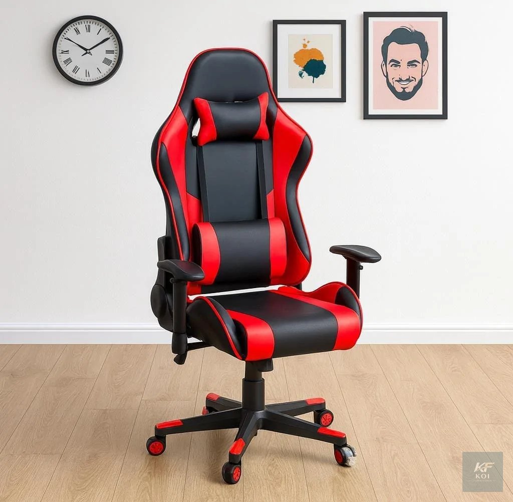 Metro Racing-Style Gaming Chair, Metro gaming chair, racing-style gaming chair, ergonomic gaming chair, gaming office chair, gamer chair, PC gaming chair, computer gaming chair, high-back gaming chair