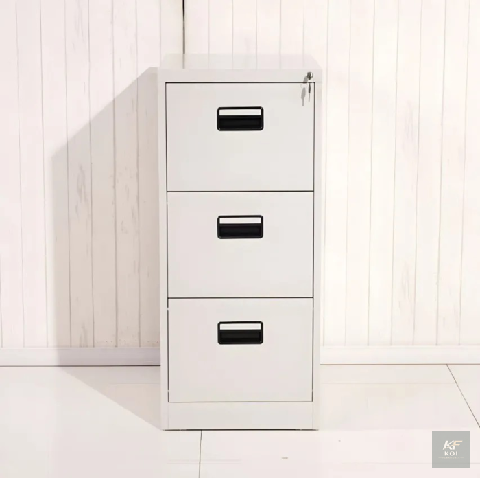 Modern Steel Storage Cabinet with Locking Drawer, steel storage cabinet, modern storage cabinet, metal storage cabinet, office storage cabinet, locking drawer cabinet, lockable steel cabinet, office f