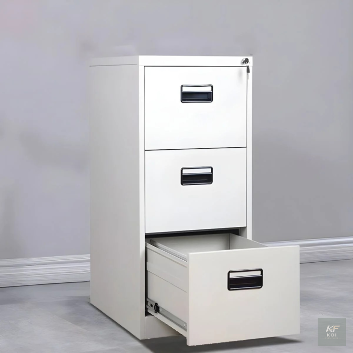 Modern Steel Storage Cabinet with Locking Drawer, steel storage cabinet, modern storage cabinet, metal storage cabinet, office storage cabinet, locking drawer cabinet, lockable steel cabinet, office f