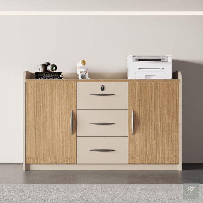 Modern Wooden Credenza File Cabinet, modern credenza file cabinet, wooden file cabinet, wooden credenza cabinet, office credenza cabinet, modern office storage cabinet, wooden filing cabinet, office s