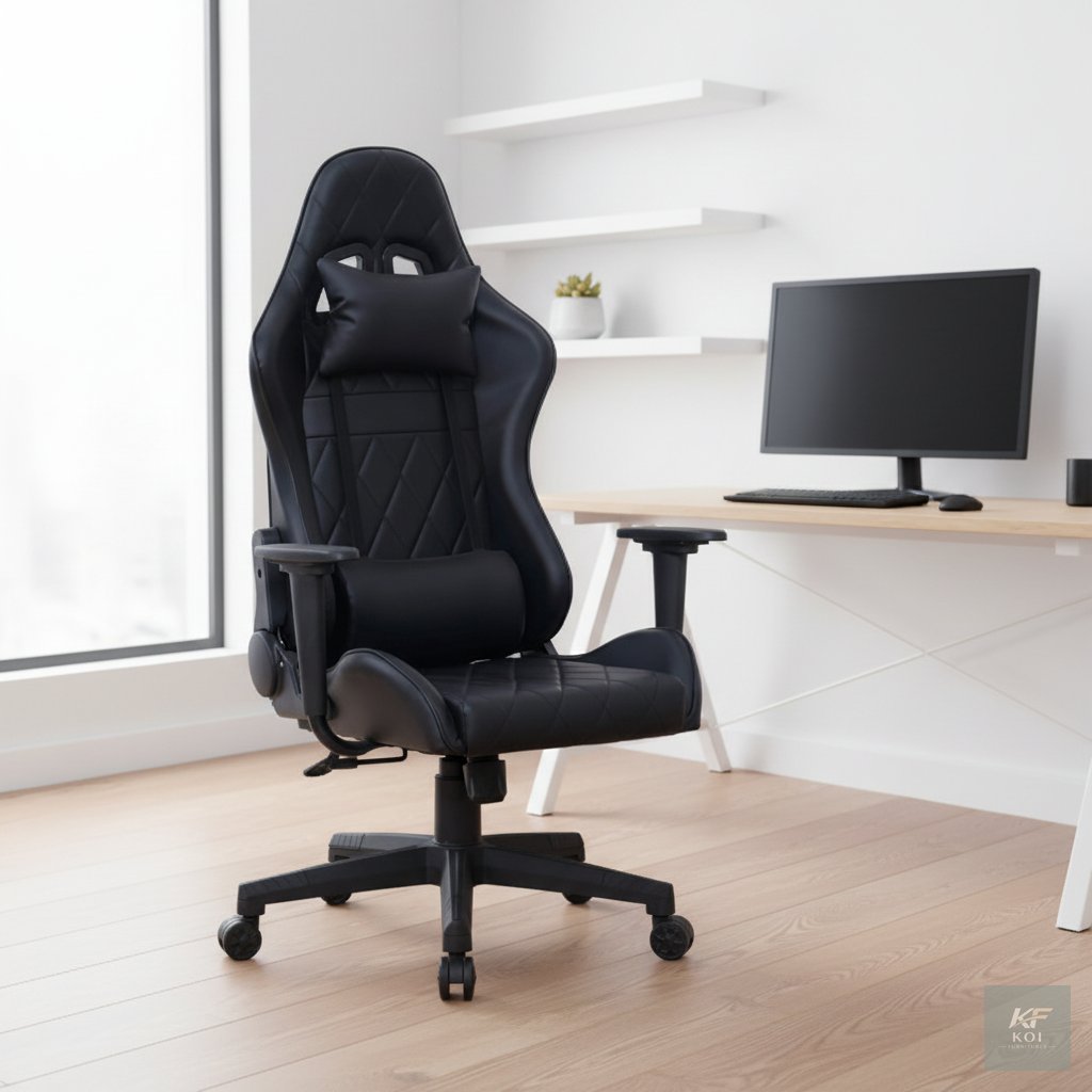 PC Gaming Chair, gaming chair, ergonomic gaming chair, racing gaming chair, racing style gaming chair, computer gaming chair, gaming office chair, executive gaming chair, ergonomic office chair, high-