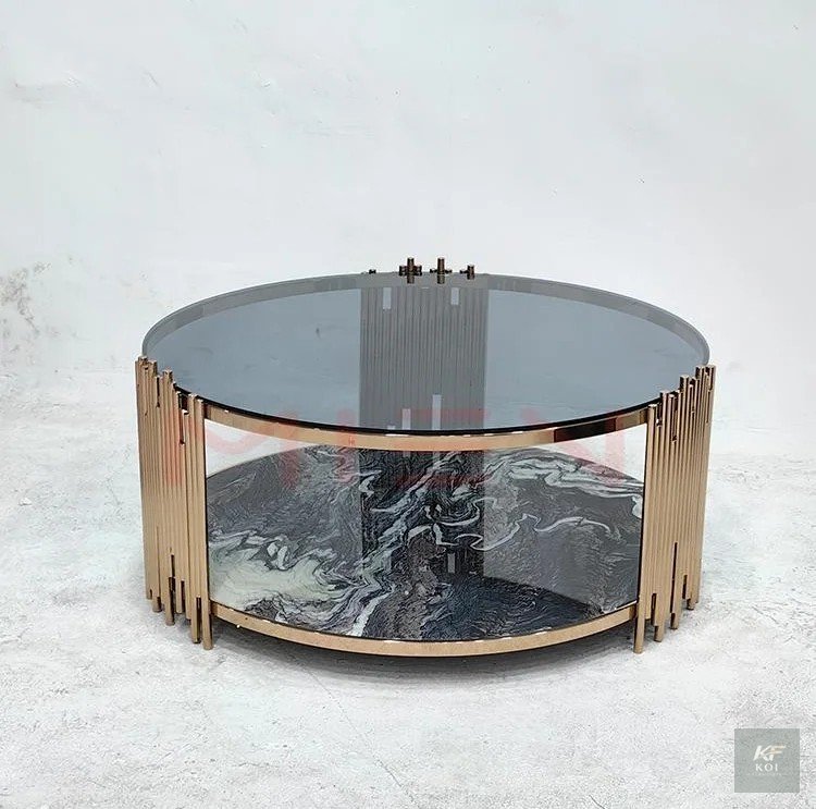 Round Glass Coffee Table Kenya, round glass coffee table, glass coffee table, modern glass coffee table, round center table, living room coffee table, tempered glass coffee table, contemporary coffee