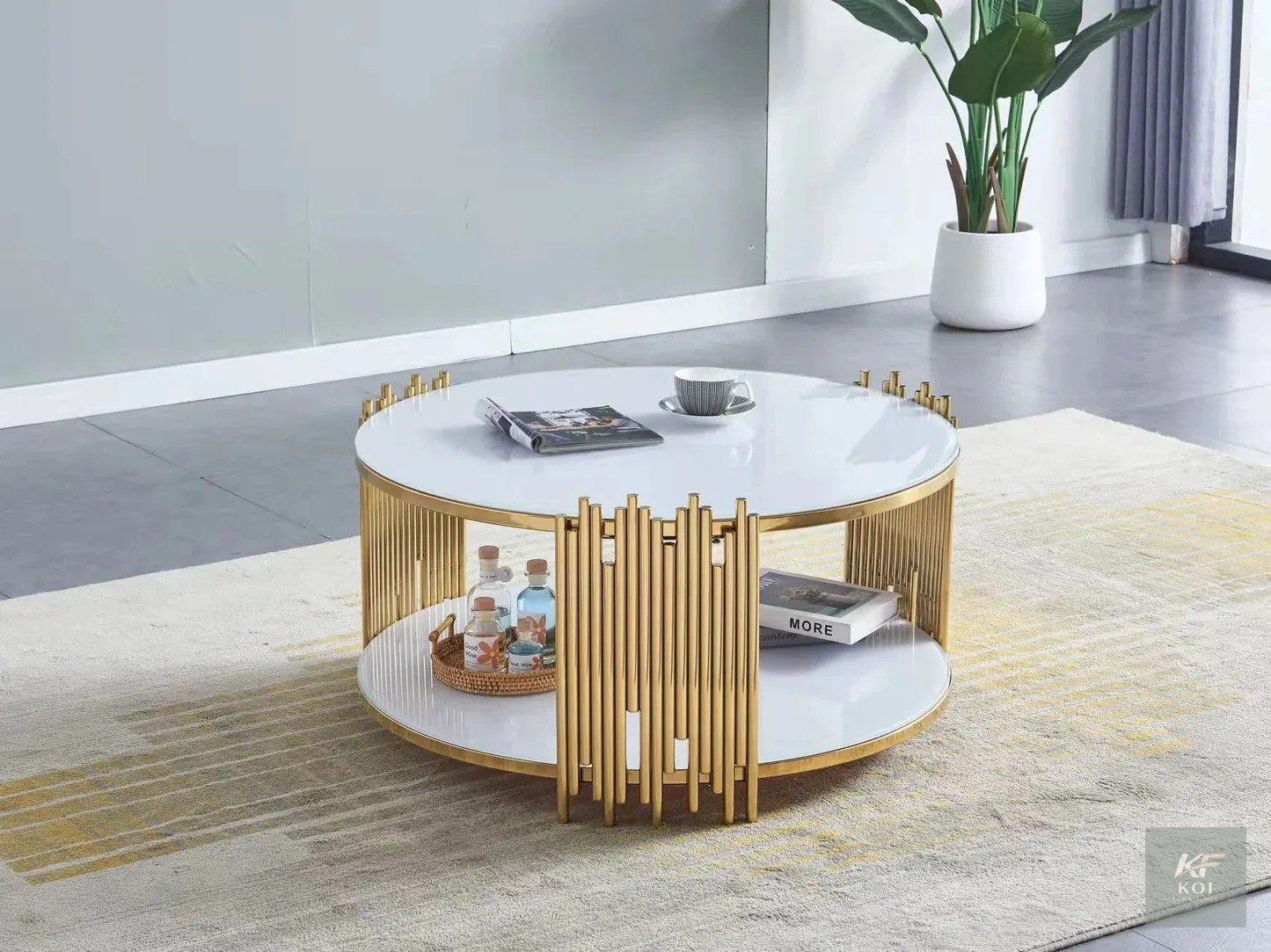 Round Glass Coffee Table Kenya, round glass coffee table, glass coffee table, modern glass coffee table, round center table, living room coffee table, tempered glass coffee table, contemporary coffee