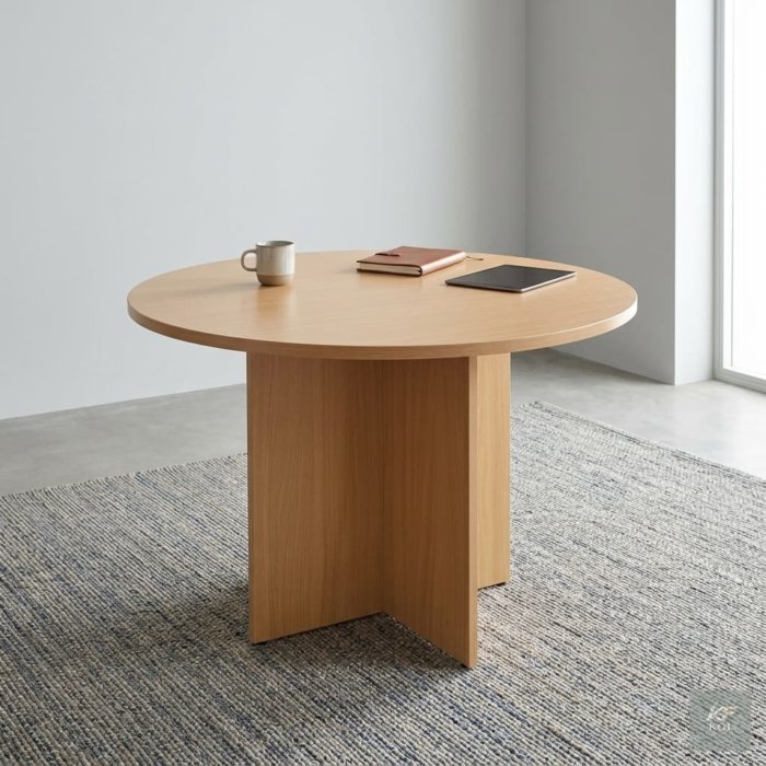 Round Office Meeting Table, round meeting table, office meeting table, round conference table, meeting room table, office conference table, boardroom table, round office table, collaborative meeting t