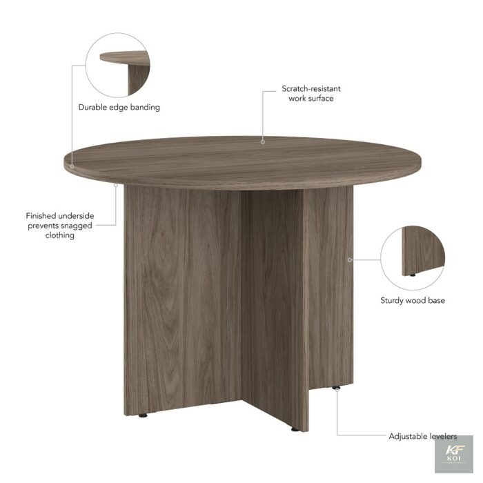 Round Office Meeting Table, round meeting table, office meeting table, round conference table, meeting room table, office conference table, boardroom table, round office table, collaborative meeting t
