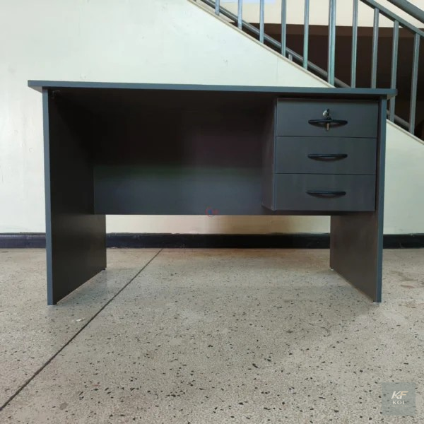 STEPH dark grey home office study desk, dark grey home office study desk, home office study desk, modern study desk, dark grey office desk, home office desk, study table, computer desk, writing desk,