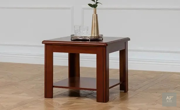 Square Mahogany Coffee Stool, square mahogany coffee stool, mahogany coffee stool, wooden coffee stool, square wooden stool, coffee table stool, living room stool, wooden side stool, accent stool, rus