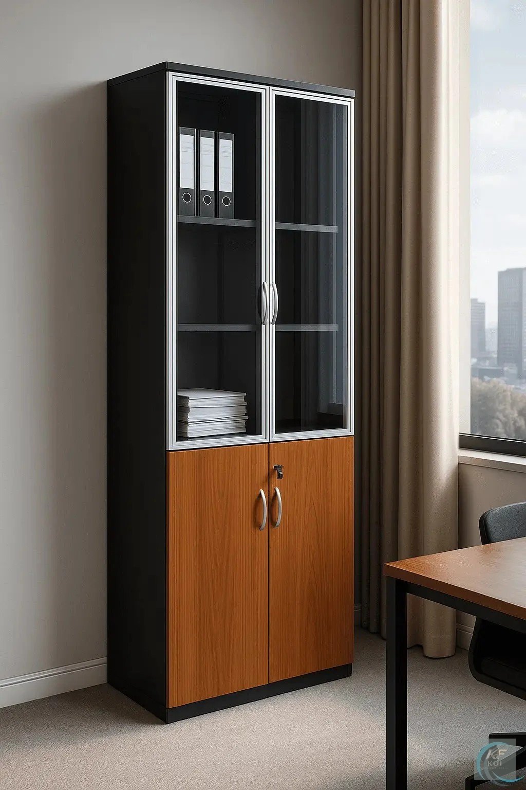 York 2-Door Office Filing Cabinet, York office filing cabinet, 2-door office filing cabinet, office filing cabinet, office storage cabinet, steel filing cabinet, metal filing cabinet, lockable office