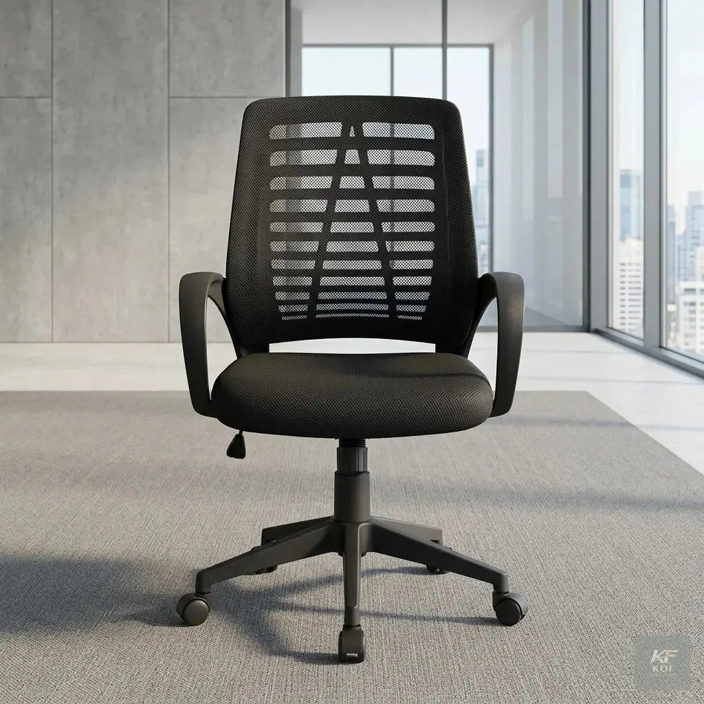 black ergonomic office chair, ergonomic office chair, black office chair, ergonomic desk chair, office desk chair, computer office chair, task office chair, swivel office chair, adjustable office chai