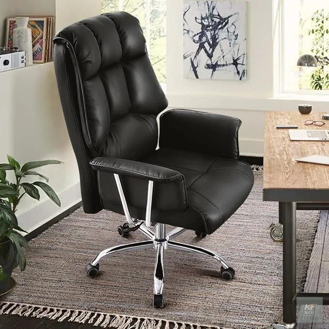 black leather executive office chair, black executive office chair, leather executive office chair, executive office chair, black leather office chair, ergonomic executive chair, luxury office chair,