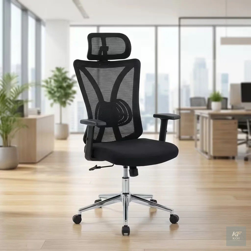 ergonomic mesh-back office seat, ergonomic mesh office chair, mesh-back office chair, ergonomic office seat, breathable mesh office chair, office desk chair, computer office chair, task office chair,