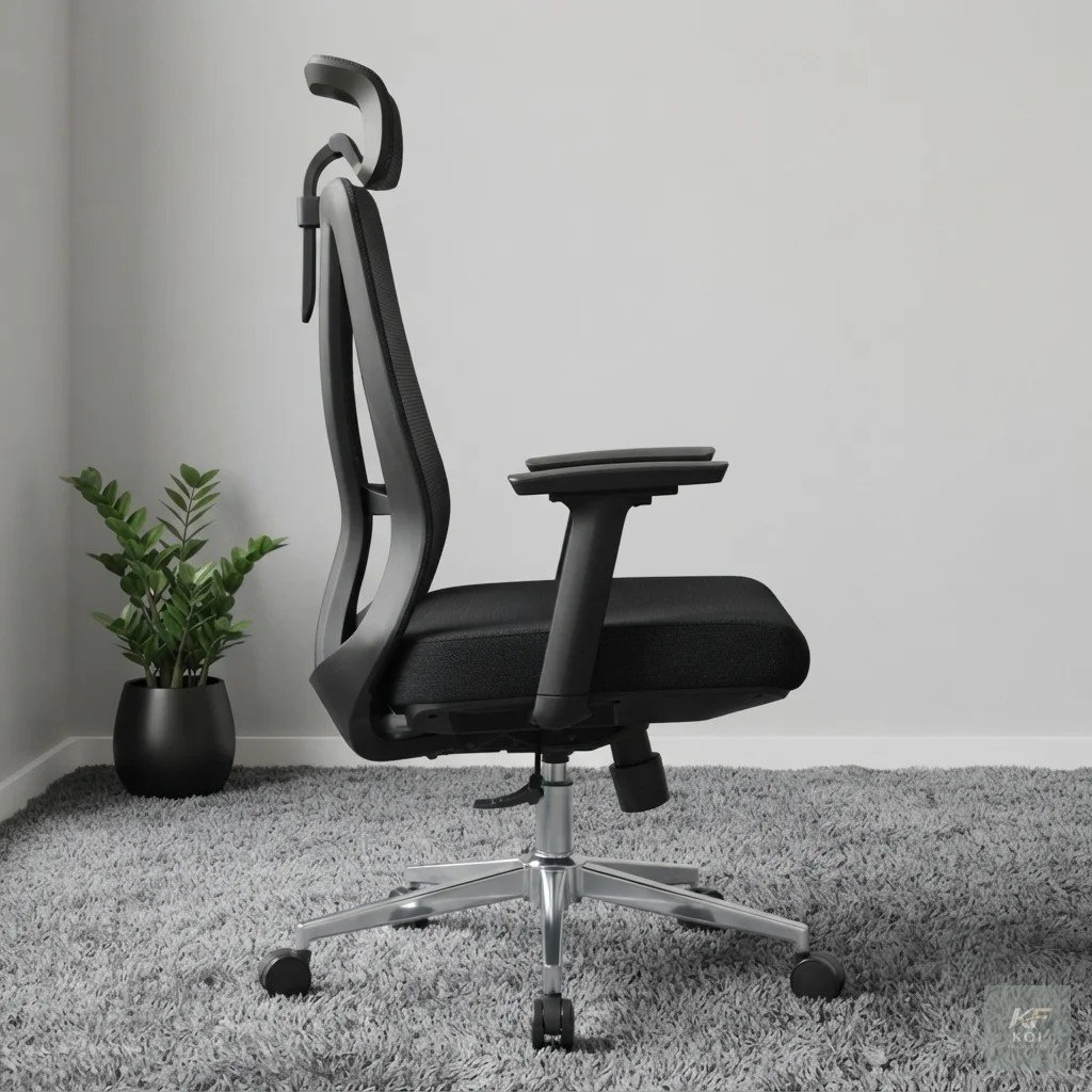 ergonomic mesh-back office seat, ergonomic mesh office chair, mesh-back office chair, ergonomic office seat, breathable mesh office chair, office desk chair, computer office chair, task office chair,