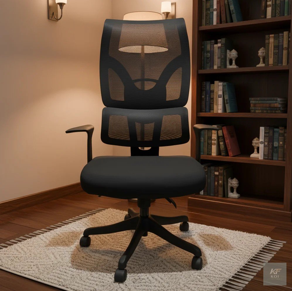 high-back mesh ergonomic office chair, ergonomic high-back office chair, high-back mesh office chair, mesh ergonomic office chair, ergonomic office chair, mesh office chair, breathable office chair, e