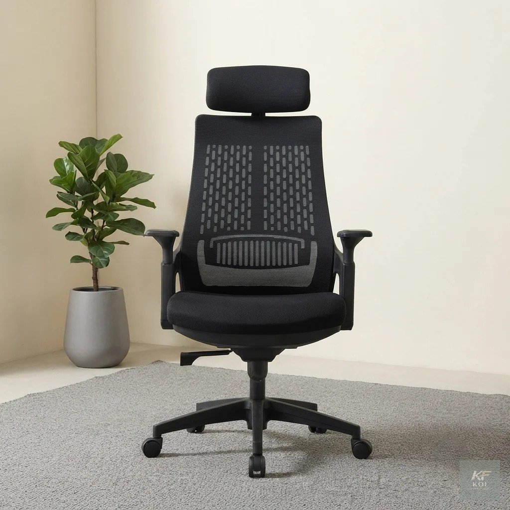 high-back mesh ergonomic office chair, ergonomic mesh office chair, high-back office chair, mesh office chair, ergonomic office chair, breathable mesh chair, executive mesh office chair, office desk c