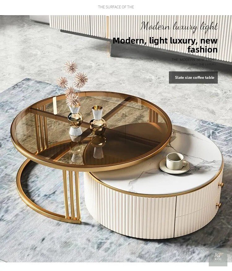 modern nesting coffee table set, nesting coffee table set, modern coffee table set, round nesting coffee tables, nesting center table, coffee table set of 2, contemporary coffee table, modern living r