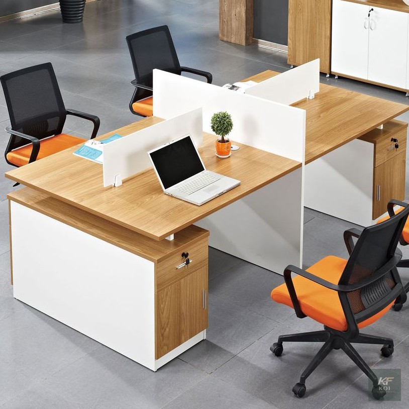 modular four-person workstation, 4 person workstation, four seater workstation, modular workstation, four-way workstation, 4-way office workstation, modern office workstation, modular office desk, sha