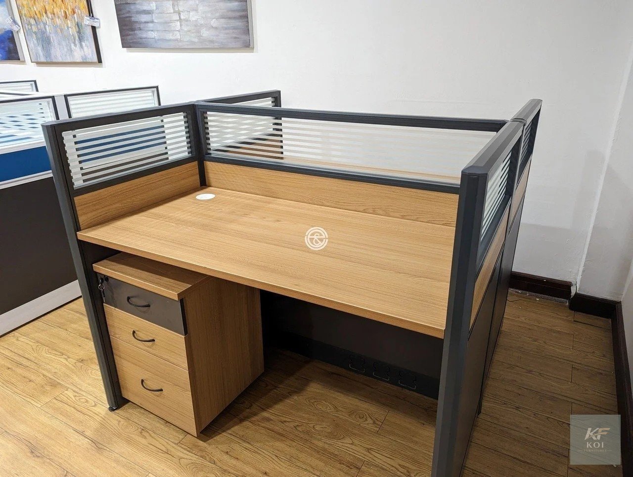 2-Way Office Workstation, 2-way office workstation, 2-person office workstation, 2-seater office workstation, office workstation desk, office workstation, office cubicle workstation, dual office works