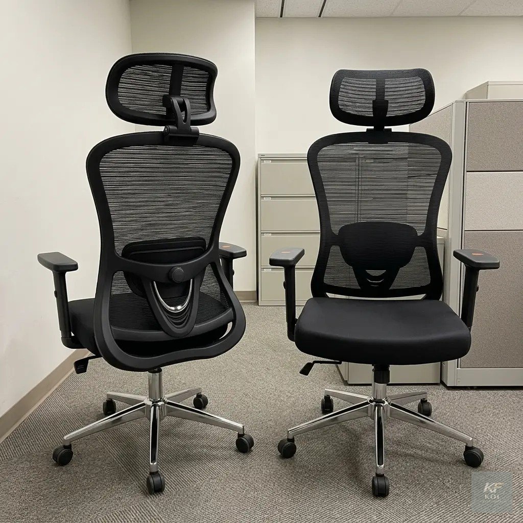 black high-back ergonomic mesh office chair, black ergonomic office chair, high-back mesh office chair, ergonomic mesh office chair, black mesh office chair, high-back ergonomic chair, breathable mesh