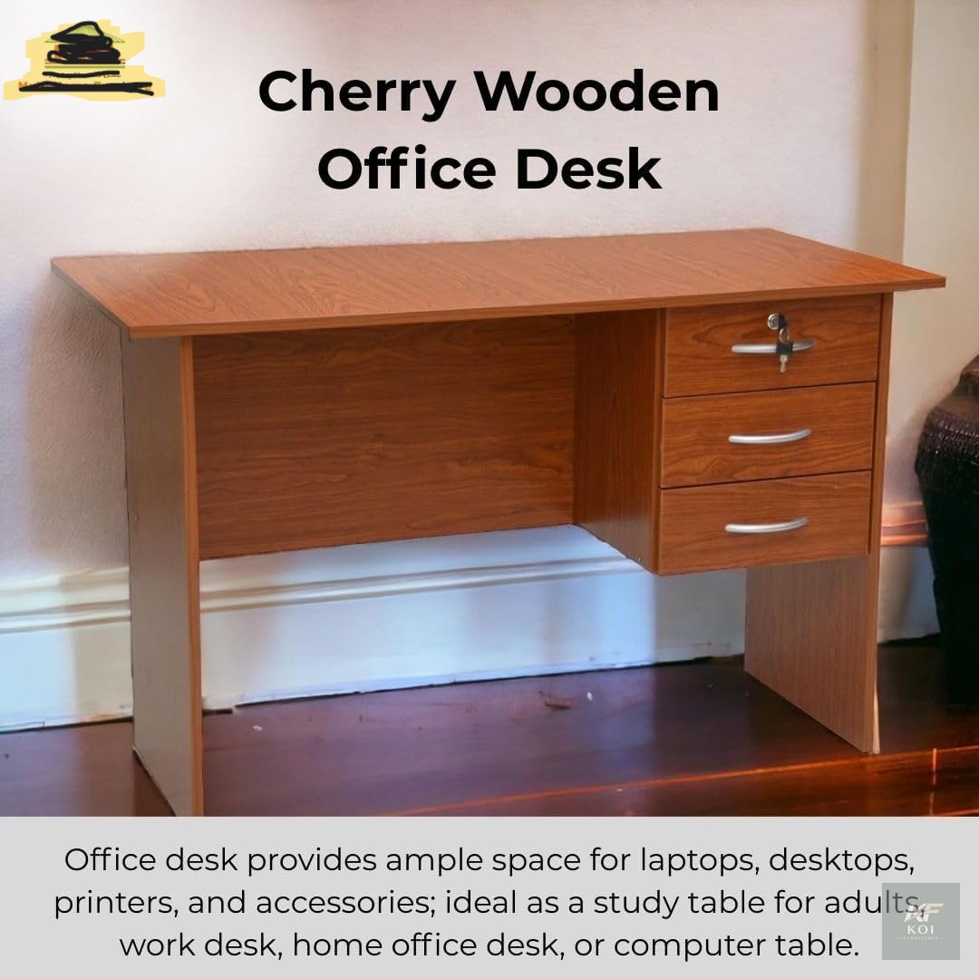 1.2M brown engineered wood office desk, 1.2 meter brown office desk, 1200mm brown office desk, 1.2M engineered wood desk, brown engineered wood office desk, modern brown office desk, wooden office des