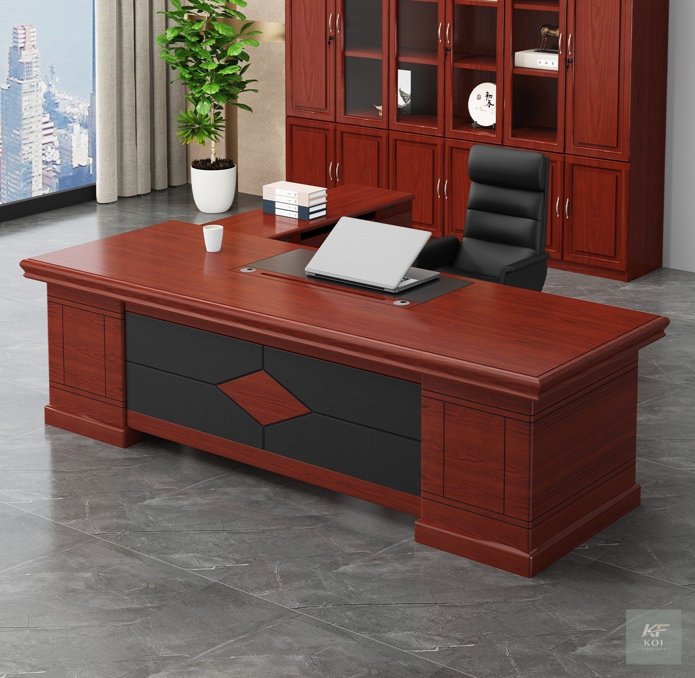 1.8M spacious executive office desk, 1800mm executive office desk, 1.8 meter executive desk, spacious executive office desk, large executive office desk, modern executive desk, executive workstation,