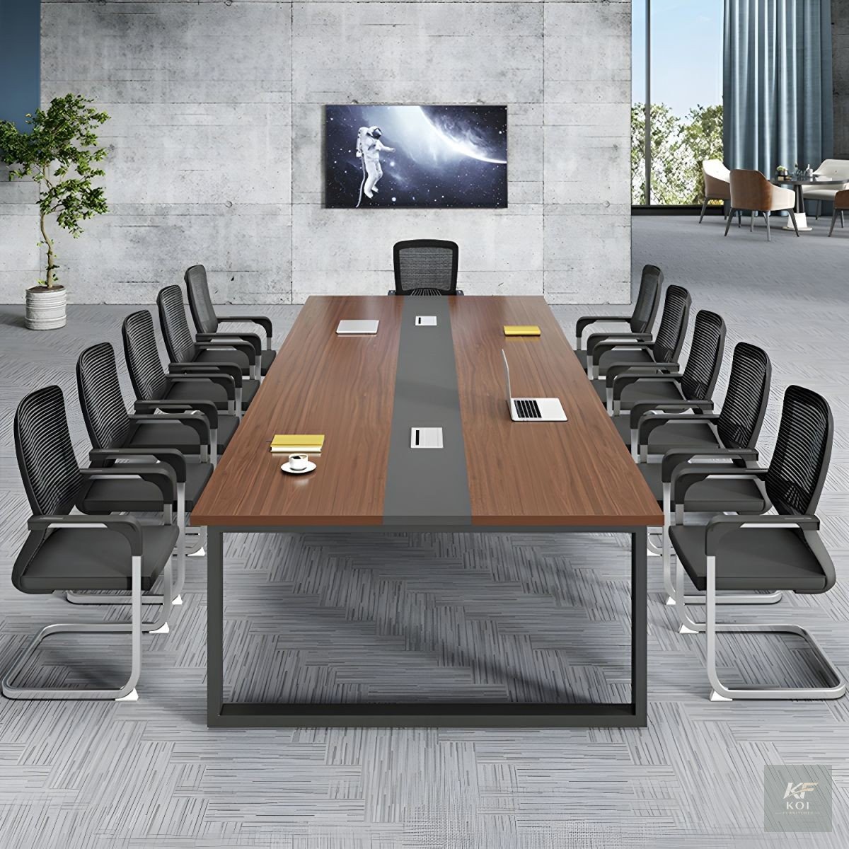 2.4M conference boardroom table, 2.4 meter conference table, 2400mm conference table, 2.4M boardroom table, 2400mm boardroom table, large conference table, executive boardroom table, executive confere