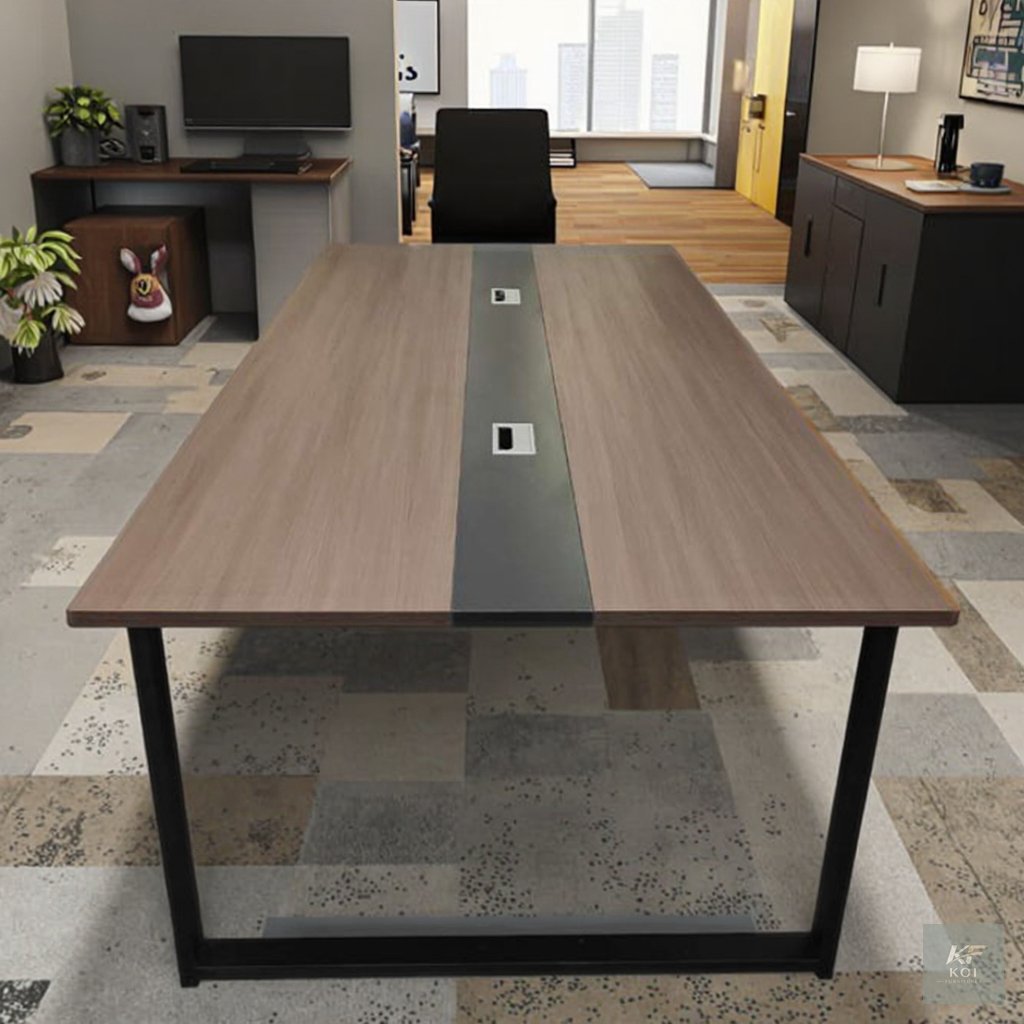 2.4M conference boardroom table, 2.4 meter conference table, 2400mm conference table, 2.4M boardroom table, 2400mm boardroom table, large conference table, executive boardroom table, executive confere
