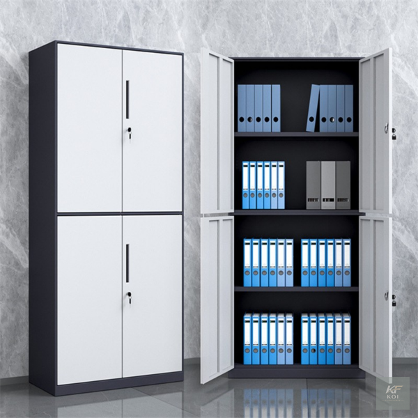 4-door metal office storage cabinet, 4 door office storage cabinet, 4-door metal cabinet, metal office storage cabinet, steel office cabinet, 4-door steel storage cabinet, office storage cupboard, met